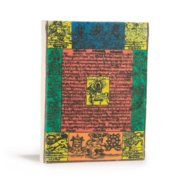 Lokta Notebook – Medium, Prayer Flag Pattern